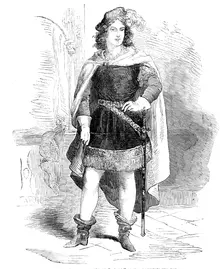 Mademoiselle Johanna Wagner as "Romeo", at Her Majesty's Theatre, 1856. Creator: Unknown
