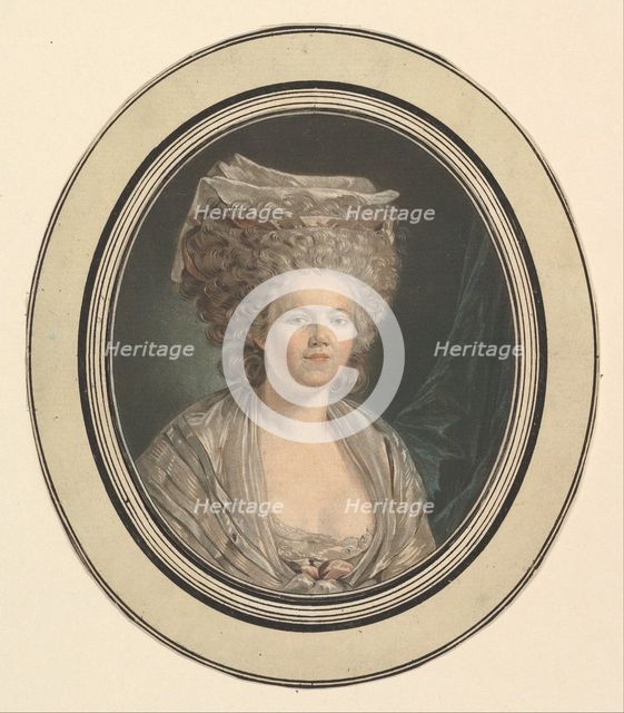Mademoiselle Rose Bertin, Dressmaker to Marie-Antoinette.n.d. Creator: Jean Francois Janinet.