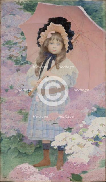 Mademoiselle Rose Worms, c. 1900. Creator: Boutet de Monvel, Maurice (1851-1913).