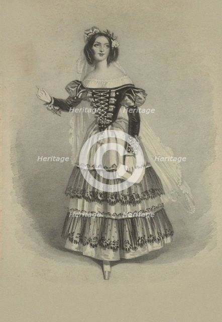 Mademoiselle Schieroni as Susanna in Le Nozze di Figaro by Wolfgang Amadeus Mozart.