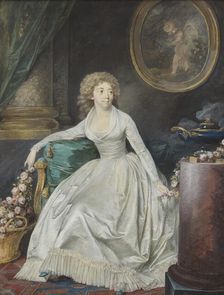 Mademoiselle Sofia Hagman, 1795. Creator: Nicolas Lavreince