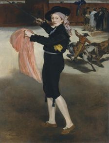 Mademoiselle V. . . in the Costume of an Espada, 1862. Creator: Edouard Manet