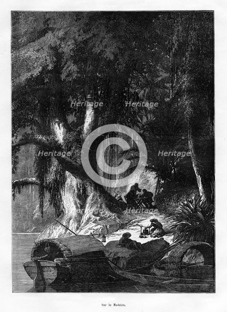Madeira River, South America, 19th century. Artist: Unknown