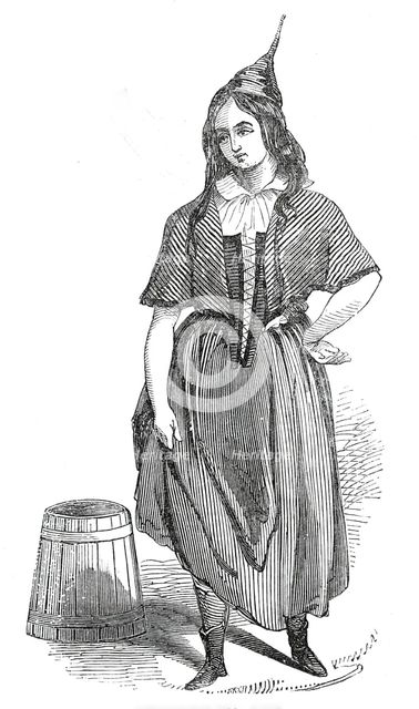 Madeirese costume, 1845. Creator: Unknown.