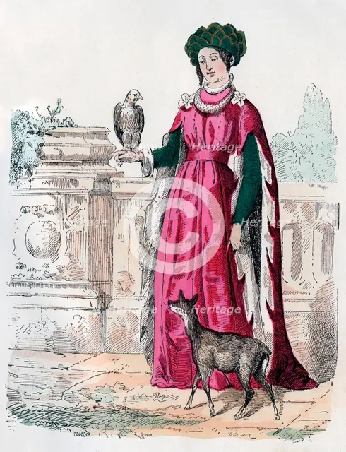 Madeleine of Valois, Princess of Viana, 1460 (1882-1884). Artist: Unknown