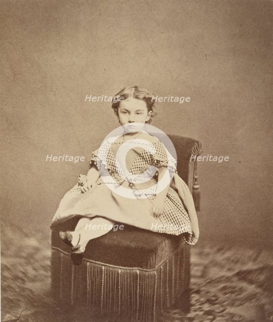 Madeleine Bourquelot de Cervignieres, 1858. Creator: Edouard Baldus.