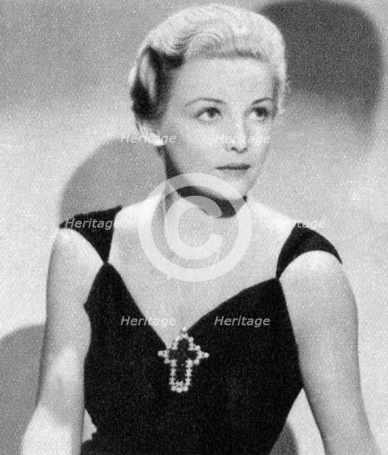 Madeleine Carroll, British film actress, 1934-1935. Artist: Unknown