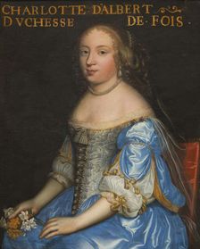 Madeleine Charlotte d'Albert d'Ailly (1649-1665), Duchesse de Foix, ca 1665. Creator: Anonymous