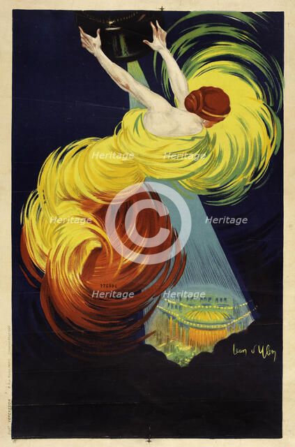 Madeleine Cinéma Paris, 1920. Creator: D'Ylen, Jean (1886-1938).