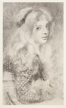 Madeleine. From the portfolio: Robert Demachy, c.1890-1914. Creator: Robert Demachy