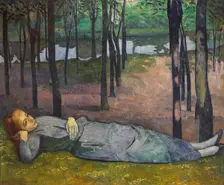 Madeleine in the Bois d'Amour, 1888