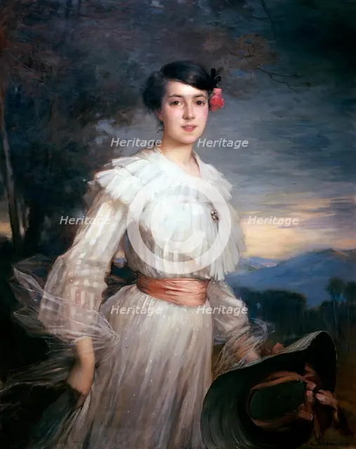 'Madeleine Reclus', 1902. Artist: Ernest Bordes