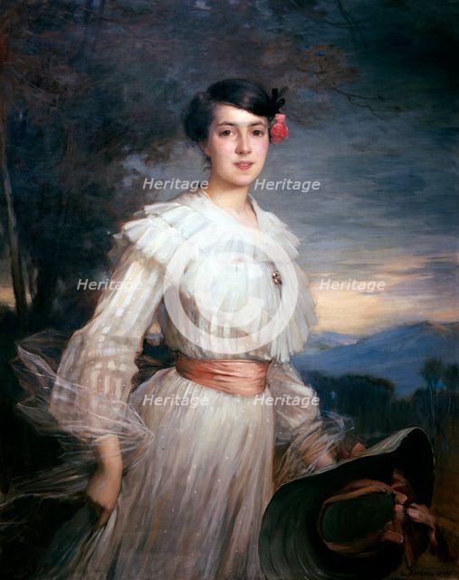 'Madeleine Reclus', 1902. Artist: Ernest Bordes
