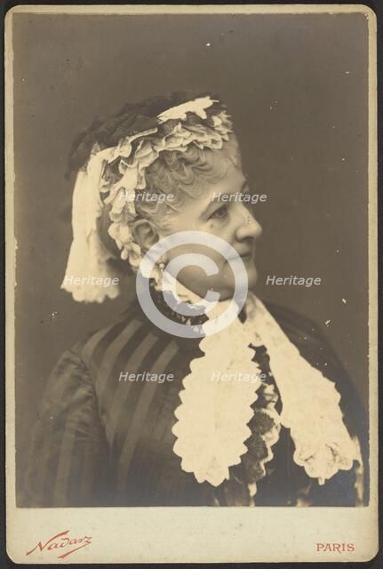Madeline Brohan, 1885-1900. Creator: Paul Nadar.