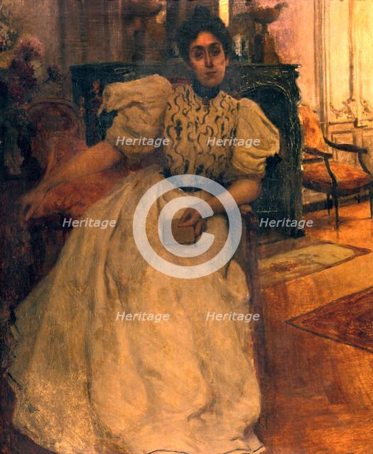 'Madeline Gide', 1897. Artist: Paul Albert Laurens