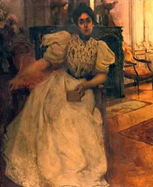 Madeline Gide 1897. Artist: Paul Albert Laurens