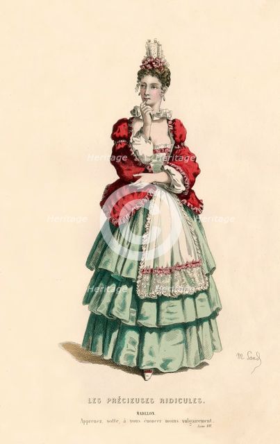 Madelon, 1868. Creators: Jean Francois Maurice Sand, Unknown.