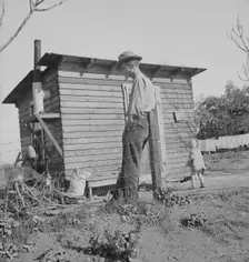Madera County, family from near Dallas, Texas, 1939. Creator: Dorothea Lange