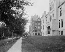 Madison, Wis., Chemical Laboratory and Science Hall, between 1880 and 1899. Creator: Unknown