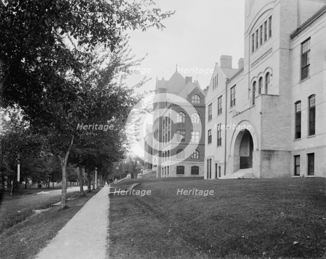Madison, Wis., Chemical Laboratory and Science Hall, between 1880 and 1899. Creator: Unknown.