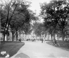 Madison, Wis., in Capitol Park, c1898. Creator: Unknown