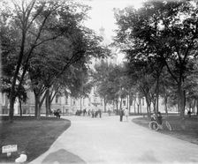 Madison, Wis., in Capitol Park, c1898. Creator: Unknown