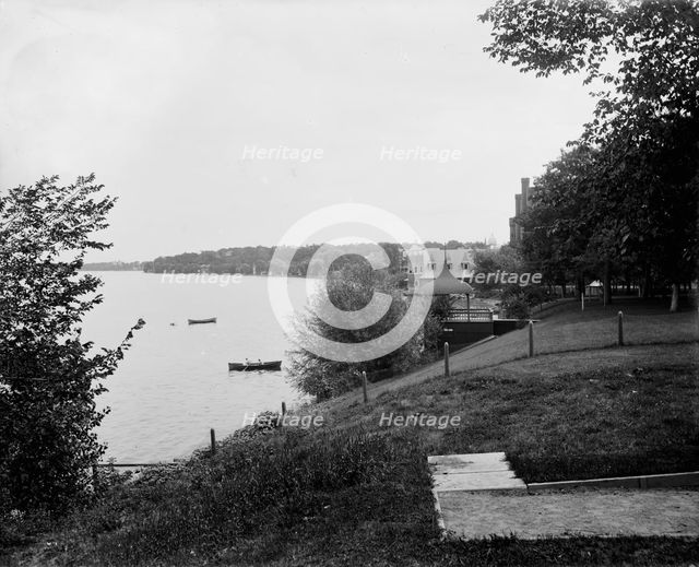 Madison, Wis., Lake Mendota, between 1880 and 1899. Creator: Unknown.