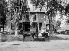 Madison, Wis., North Carroll St., between 1880 and 1899. Creator: Unknown