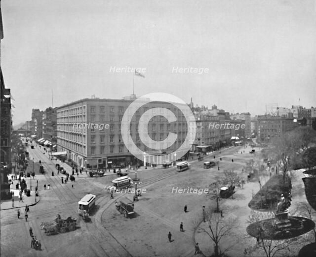 'Madison Square', 19th century. Artist: Unknown.
