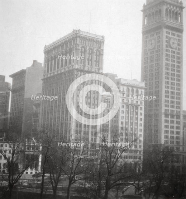 Madison Square, New York City, USA, 20th century. Artist: J Dearden Holmes