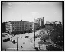 Madison Square, New York, c1901. Creator: William H. Jackson