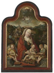 Madonna, 1515. Creator: Jacob Cornelisz