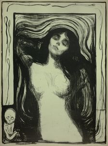 Madonna, 1895. Creator: Edvard Munch