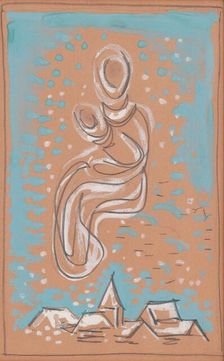 Madonna, 1935-1938. Creator: Mikulas Galanda