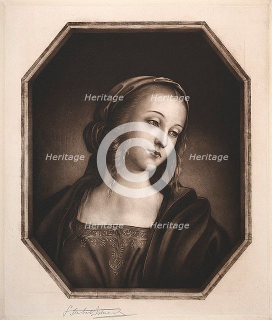 Madonna, 19th-20th century. Creator: Samuel Arlent-Edwards (American, 1862-1938).
