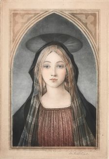 Madonna, 19th-20th century. Creator: Samuel Arlent-Edwards (American, 1862-1938)