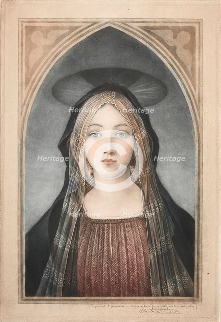 Madonna, 19th-20th century. Creator: Samuel Arlent-Edwards (American, 1862-1938).