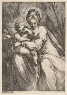 Madonna with a Rose, 1595-1616. Creator: Jacques Bellange