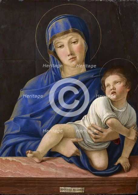 Madonna with Child, 1476. Creator: Bellini, Giovanni (1430-1516).