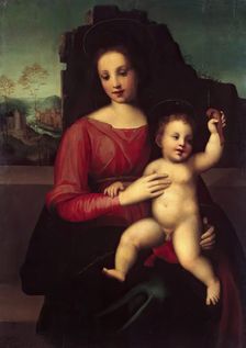 Madonna with Child, 1514. Creator: Franciabigio