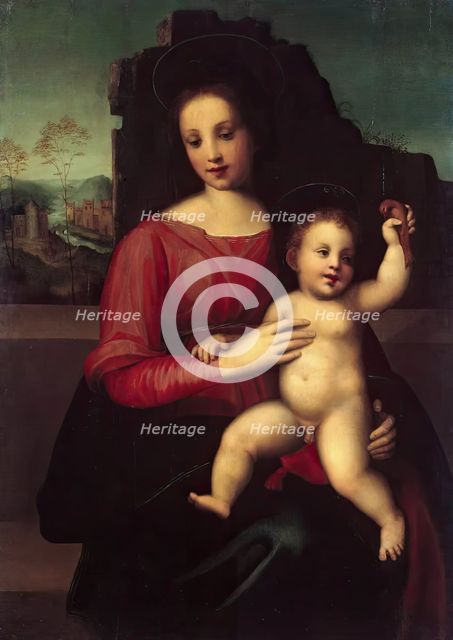 Madonna with Child, 1514. Creator: Franciabigio.