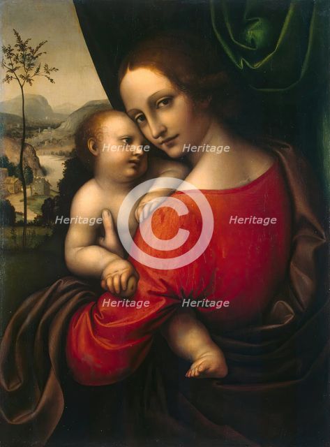 Madonna with Child, 1520. Creator: Giovanni Pietro Rizzoli.