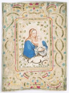 Madonna with child, 1701/1800. Creator: Unknown