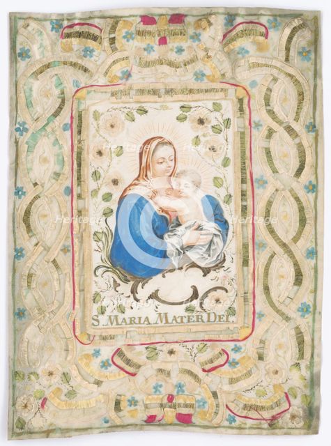Madonna with child, 1701/1800. Creator: Unknown.