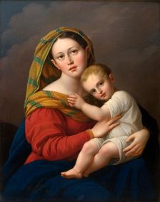 Madonna with Child, 1803. Creator: Jozef Oleszkiewicz