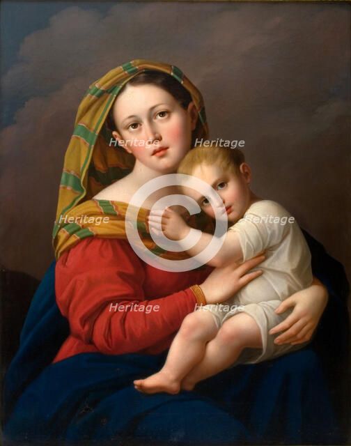 Madonna with Child, 1803. Creator: Jozef Oleszkiewicz.