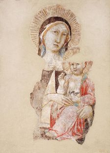 Madonna with Child, 1392-1395. Creator: Gaddi; Agnolo (1350-1396)