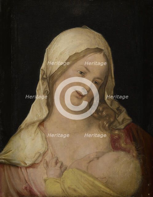 Madonna with Child at the Breast, 1503. Creator: Dürer, Albrecht (1471-1528).