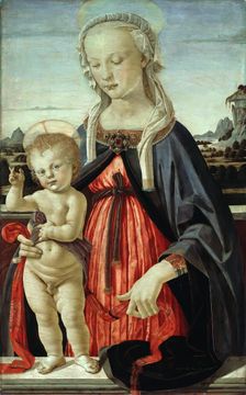 Madonna with Child, ca 1470. Creator: Verrocchio, Andrea del (1437-1488)