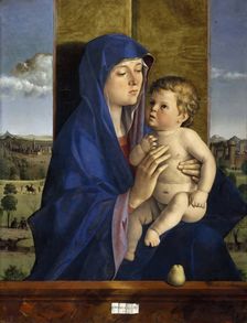 Madonna with Child, ca 1485. Creator: Bellini, Giovanni (1430-1516)